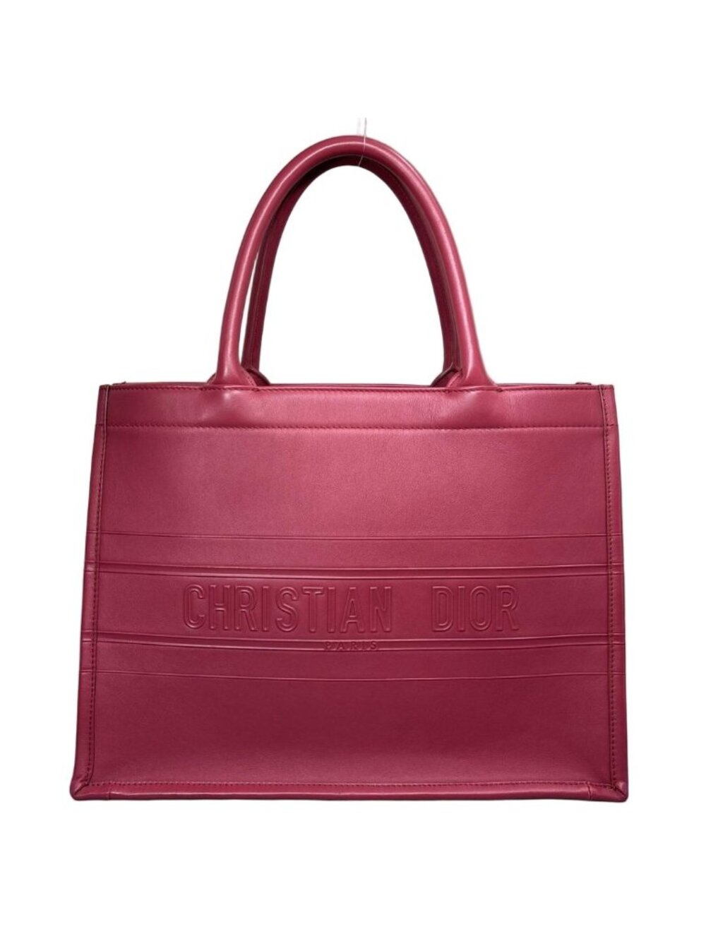Dior Book Tote Bag Leather